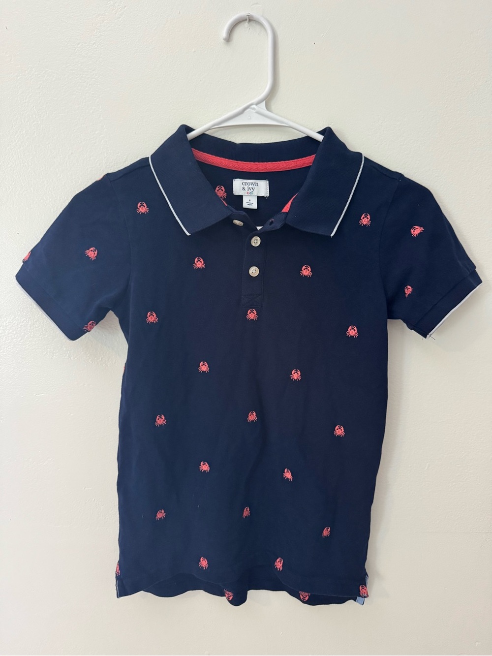 Boys polo crown & ivy size 8